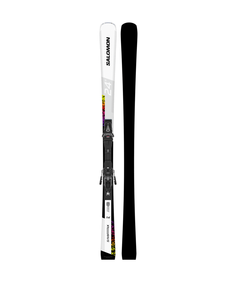 Salomon S/MAX 24H RTL + MI12 F80 síléc (White / Black)