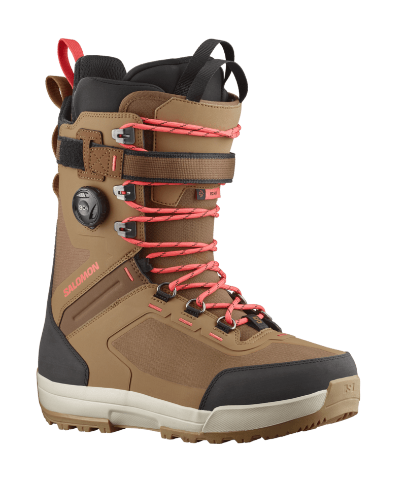 Salomon ECHO LACE SJ BOA snowboard (Tobacco Brown / Black)