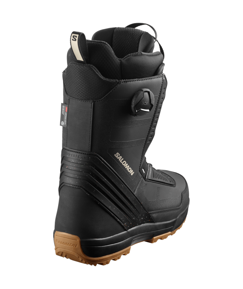 Salomon MALAMUTE DUAL BOA snowboard (Black / Black), 3. nézet