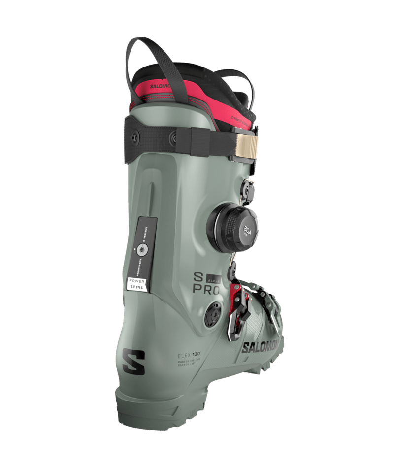 Salomon S/PRO ALPHA C BOA 130 sícipő (Wrought Iron / Black), 3. nézet