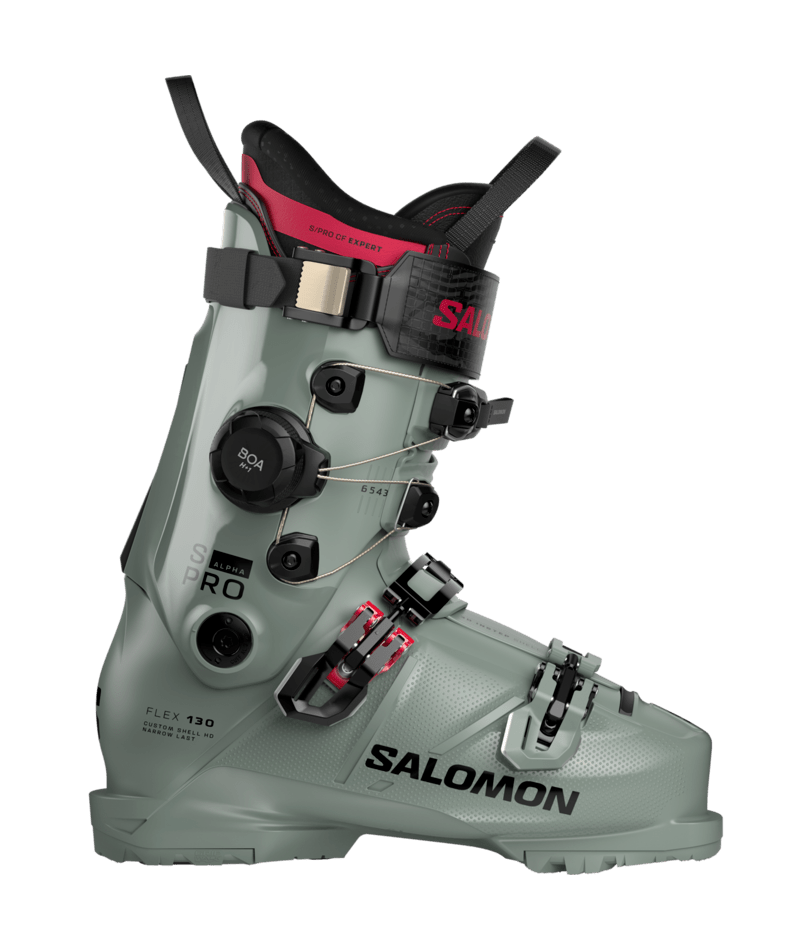 Salomon S/PRO ALPHA C BOA 130 sícipő (Wrought Iron / Black)