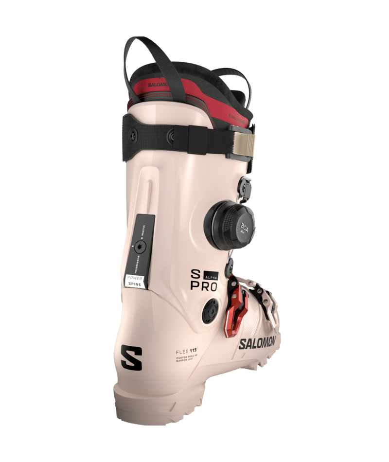 Salomon S/PRO ALPHA C BOA 115 W sícipő (Lilac Ash / Black), 3. nézet