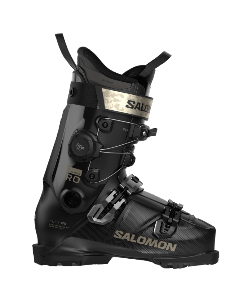 Salomon S/PRO ALPHA C BOA 85 W sícipő (Black / Dark Grey Met.)
