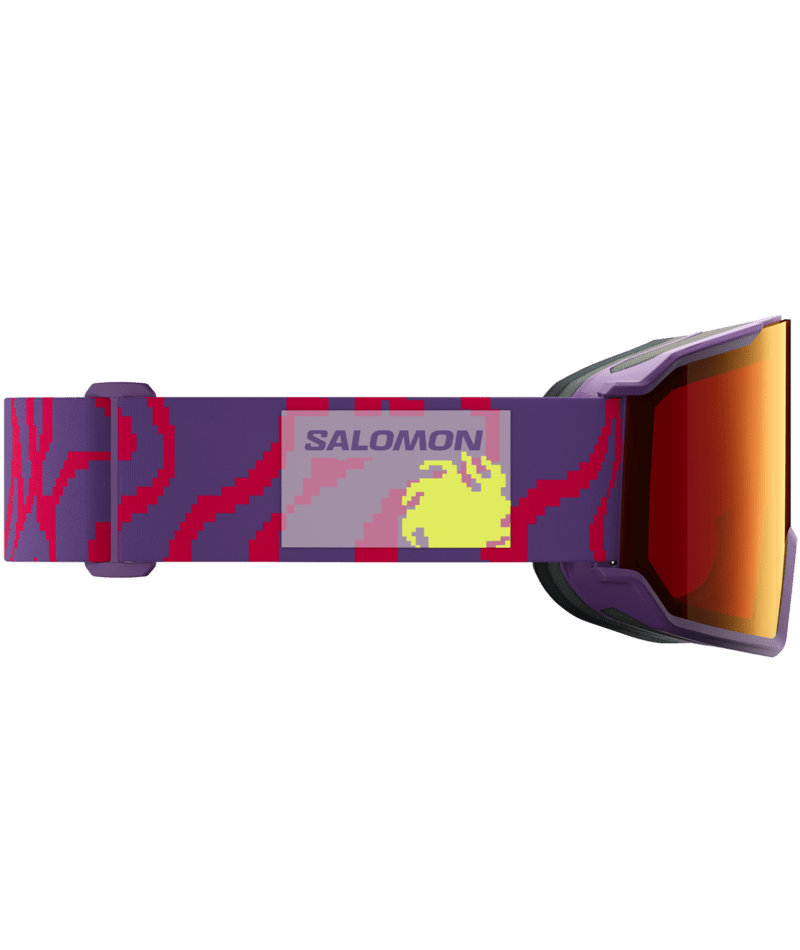Salomon S/VIEW 3 SIGMA PANSY/Poppy Red síszemüveg (Pansy), 5. nézet
