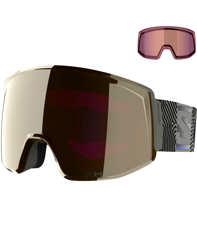 Salomon SKARN PRIME SIGMA + 1 LENS síszemüveg (Castor Gray), 2. nézet