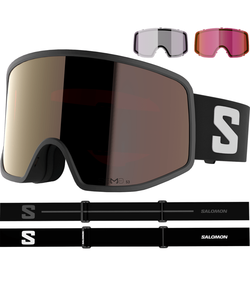 Salomon SENTRY PRO PLUS síszemüveg (Black)