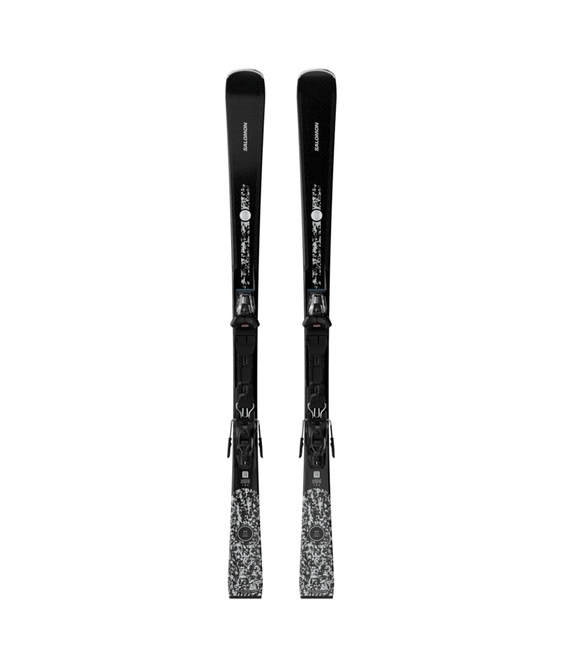 Salomon S/MAX N°8 BLACK + M10 GW L80 síléc (Black / Glitter), 2. nézet