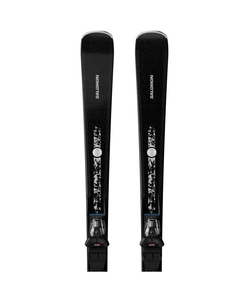 Salomon S/MAX N°8 BLACK + M10 GW L80 síléc (Black / Glitter), 1. nézet