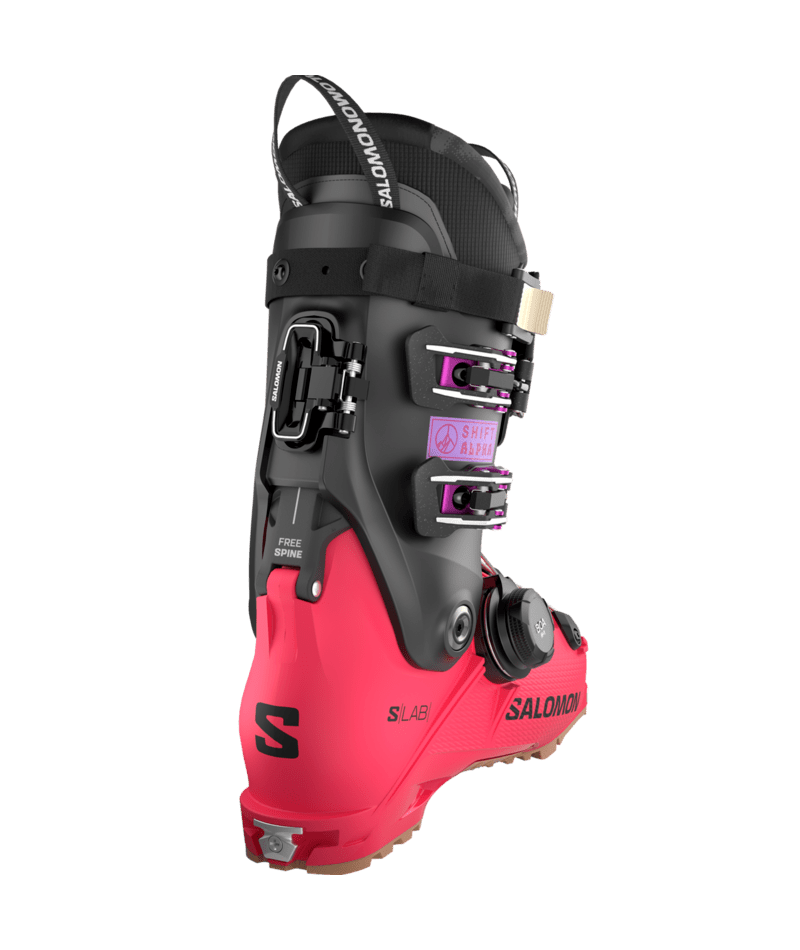 Salomon S/LAB SHIFT ALPHA BOA sícipő (Raspberry / Black), 3. nézet