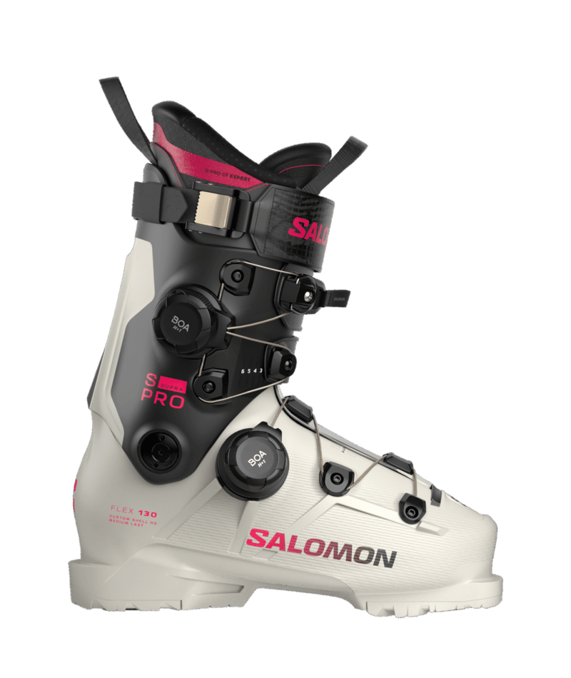 Salomon S/PRO SUPRA DUAL BOA 130 sícipő (Gray Aurora / Black)