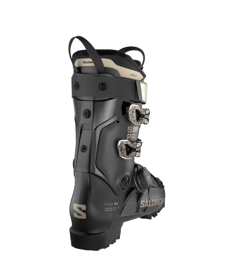 Salomon S/PRO SUPRA S BOA 85 W sícipő (Black / Beluga Met.), 3. nézet