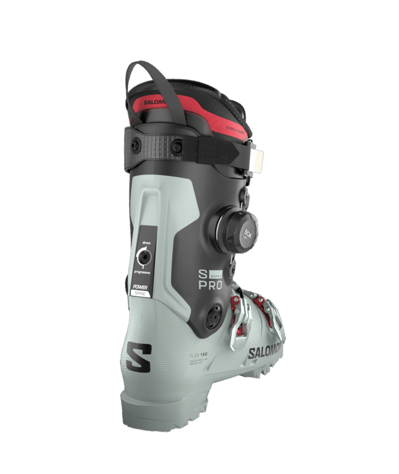 Salomon S/PRO SUPRA C BOA 130 sícipő (Wrought Iron / Black), 3. nézet