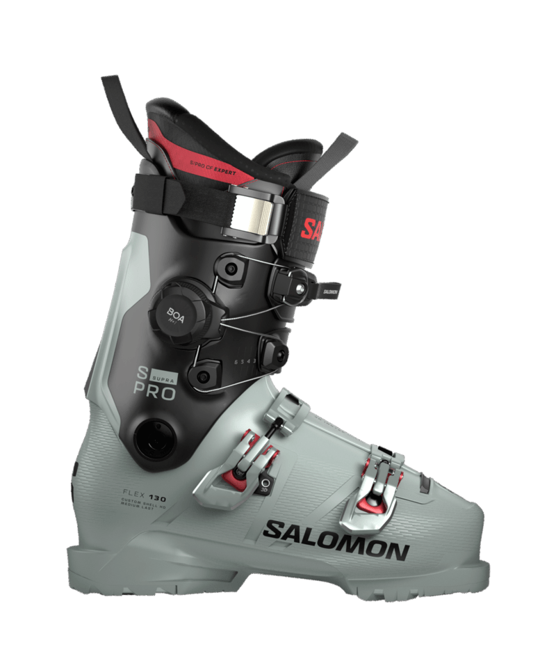 Salomon S/PRO SUPRA C BOA 130 sícipő (Wrought Iron / Black)