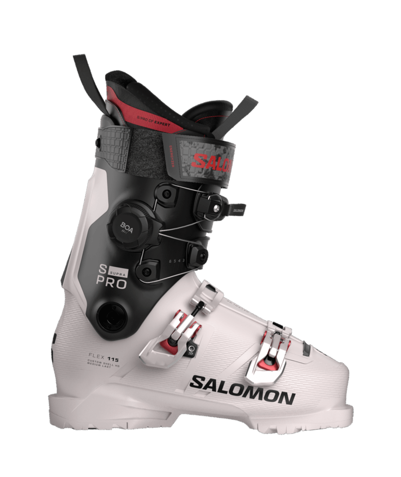 Salomon S/PRO SUPRA C BOA 115 W sícipő (Lilac Ash / Samba Met.)