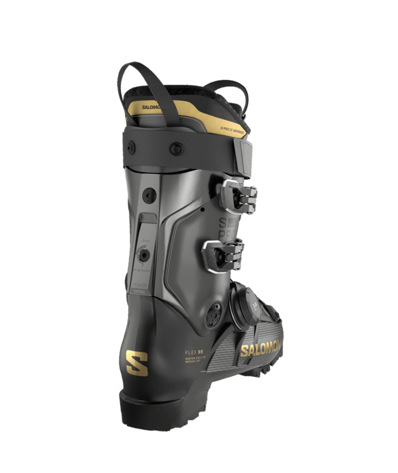 Salomon S/PRO SUPRA S BOA 95 W sícipő (Black / Beluga Met.), 3. nézet