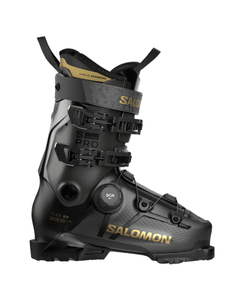 Salomon S/PRO SUPRA S BOA 95 W sícipő (Black / Beluga Met.)