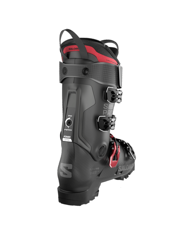 Salomon S/PRO SUPRA 110 sícipő (Black / Red), 2. nézet