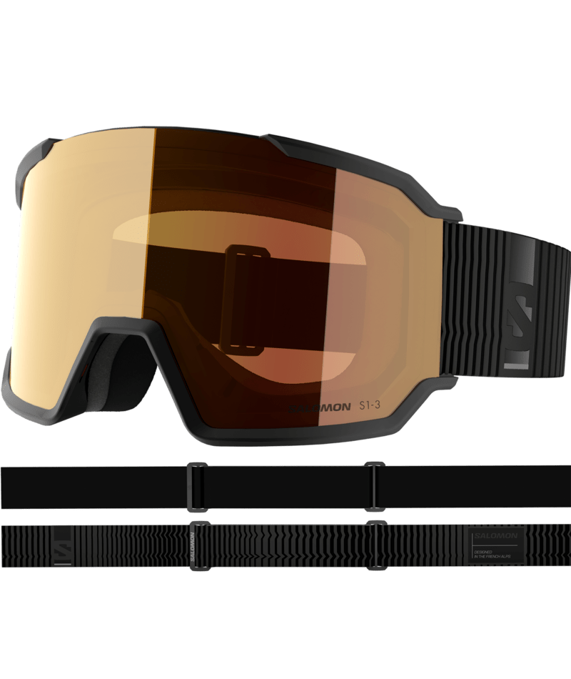 Salomon S/VIEW 3 LOW BRIDGE FIT PHOTO síszemüveg (Black)