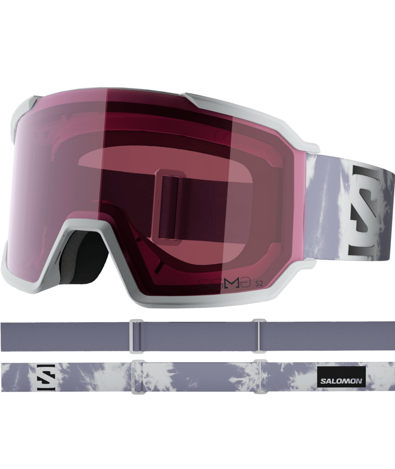 Salomon S/VIEW 3 LOW BRIDGE FIT SIGMA síszemüveg (Ice Flow)