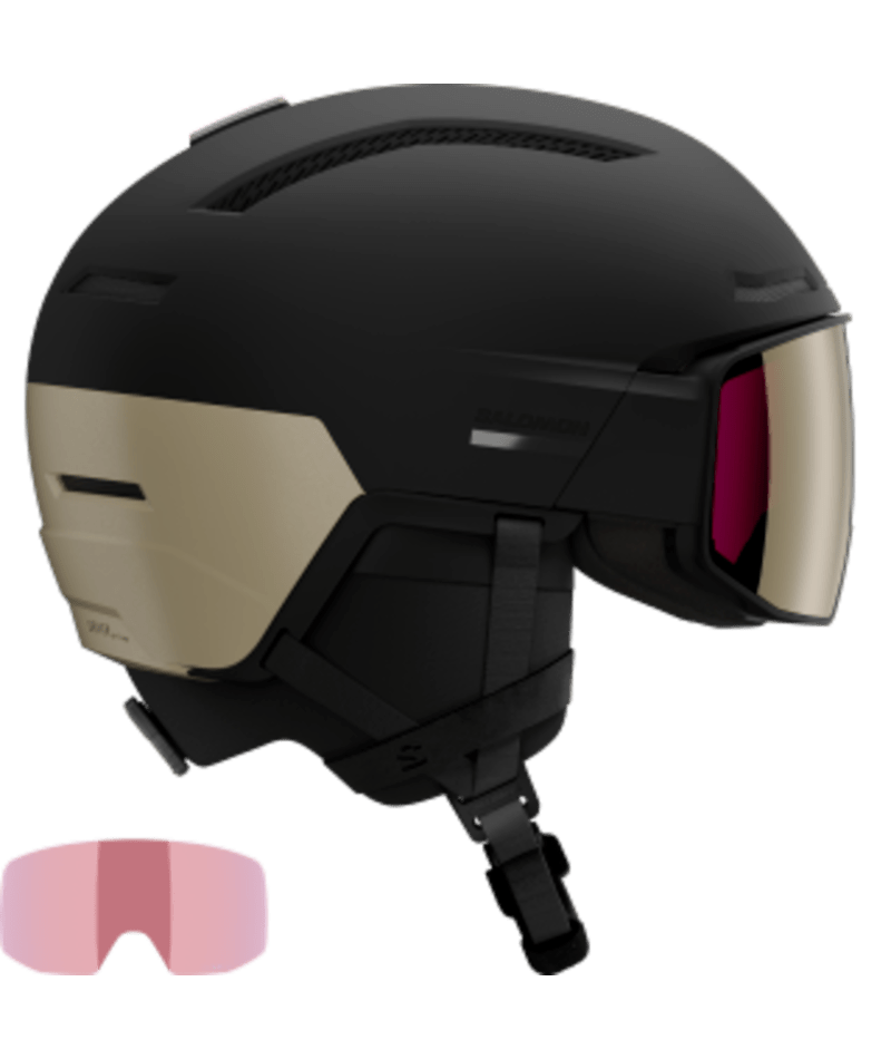 Salomon DRIVER PRIME SIGMA PLUS sísisak (Black / Light Bronze Met.)