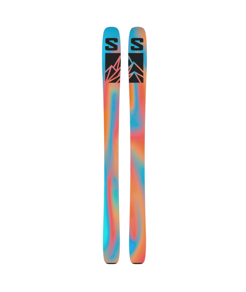 Salomon QST STELLA 106 síléc (Porcelain Rose / Pastel Neon Blue 3), 3. nézet