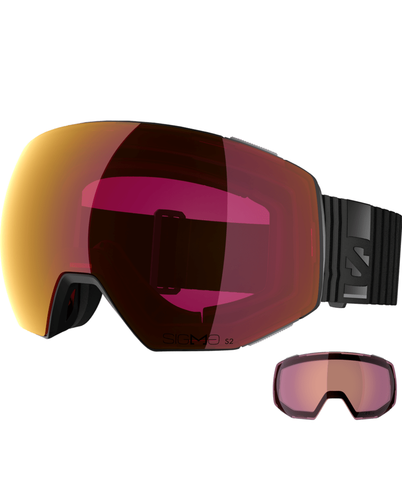 Salomon RADIUM PRIME SIGMA +1LENS síszemüveg (Black), 2. nézet