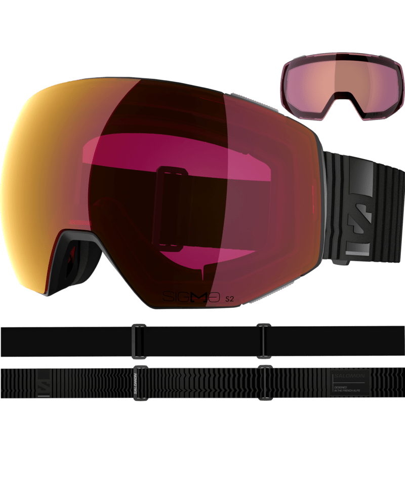Salomon RADIUM PRIME SIGMA +1LENS síszemüveg (Black)