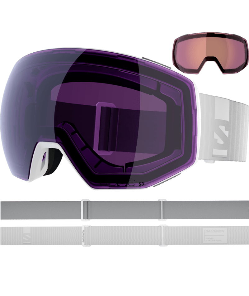 Salomon RADIUM PRIME SIGMA +1LENS síszemüveg (White)