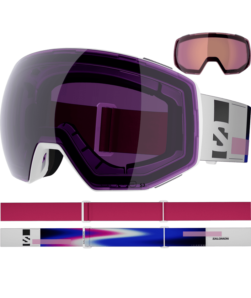 Salomon RADIUM PRIME SIGMA +1LENS síszemüveg (White)