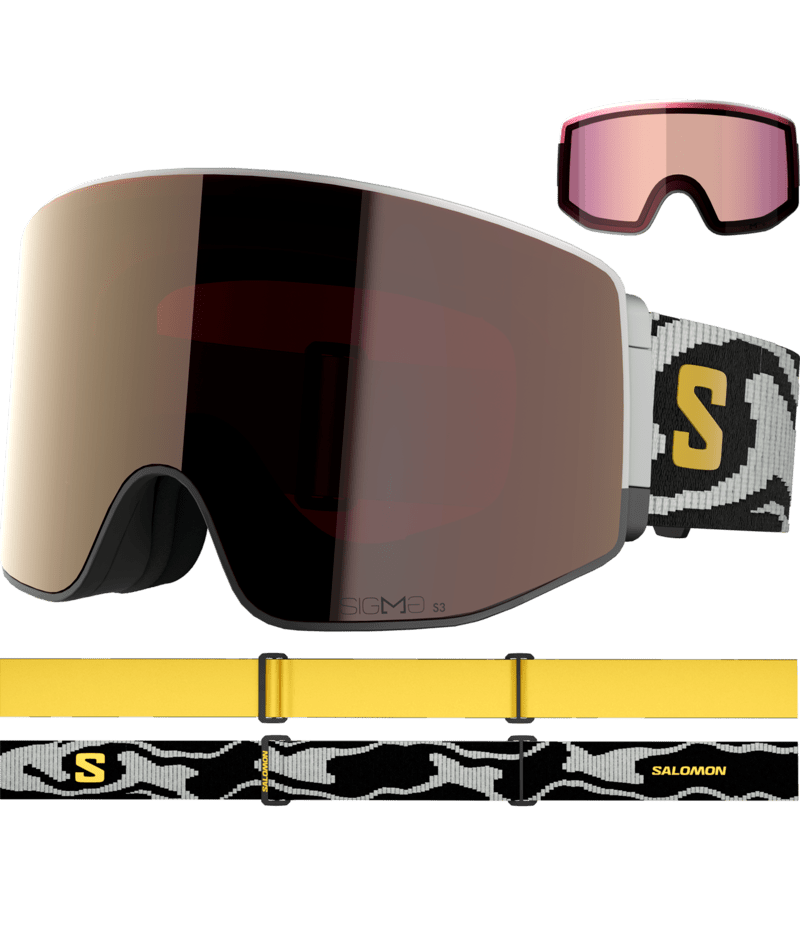 Salomon SENTRY PRIME SIGMA +1LENS síszemüveg (Black/Grey)
