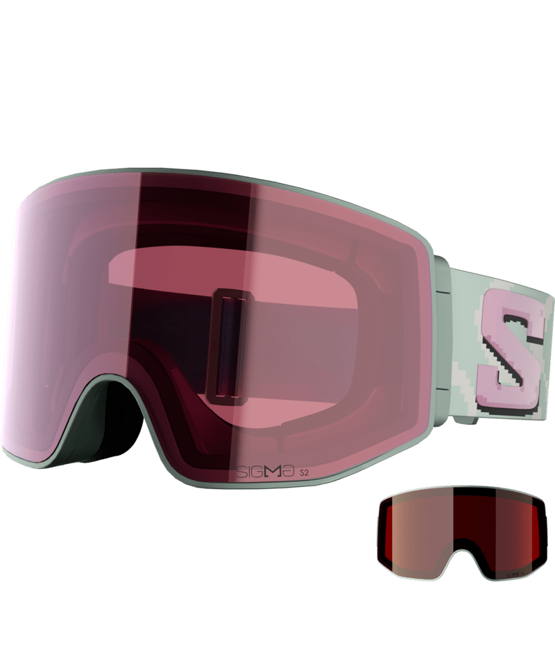 Salomon SENTRY PRIME SIGMA +1LENS síszemüveg (Iceberg Green), 2. nézet