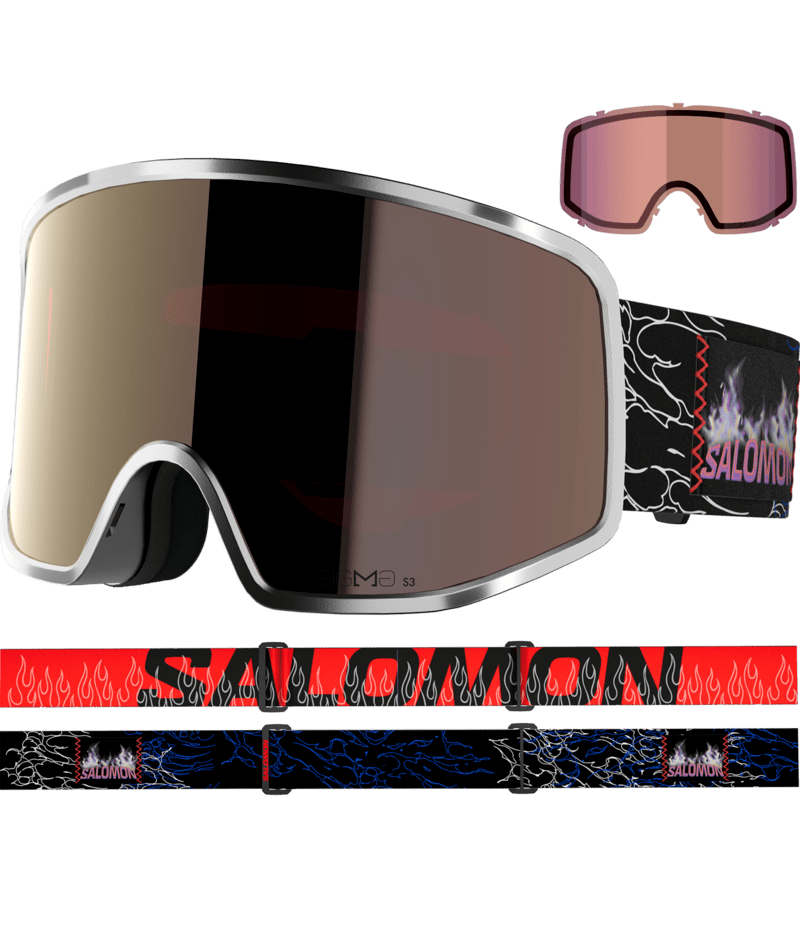 Salomon SENTRY PRO SIGMA +1LENS síszemüveg (Silver)