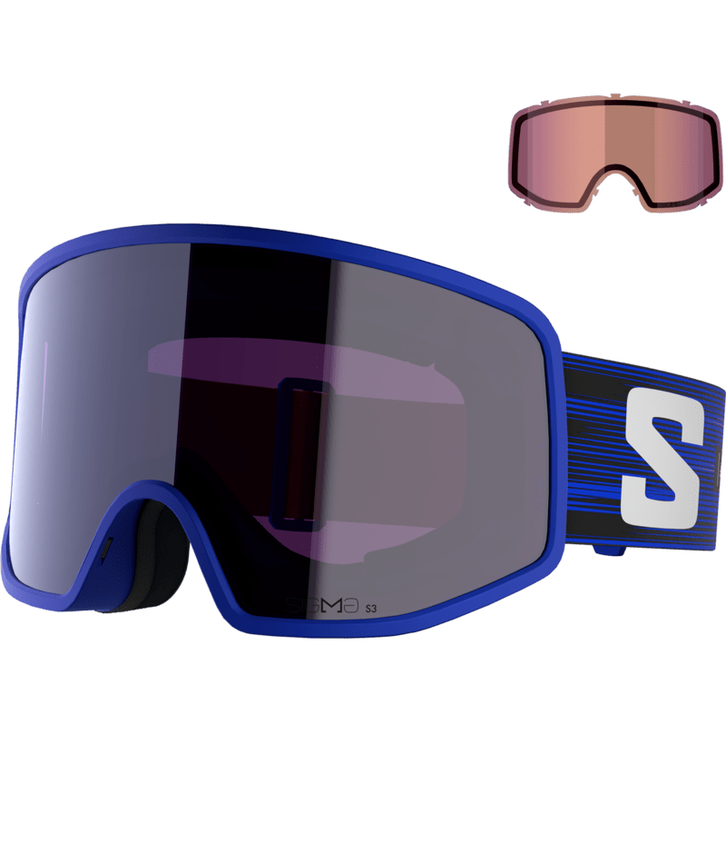 Salomon SENTRY PRO SIGMA EQUIPE SB/LB síszemüveg (Race Blue F04), 2. nézet