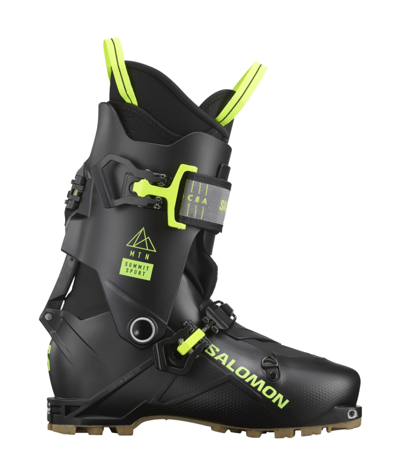 Salomon MTN SUMMIT SPORT sícipő (Black / Safety Yellow)