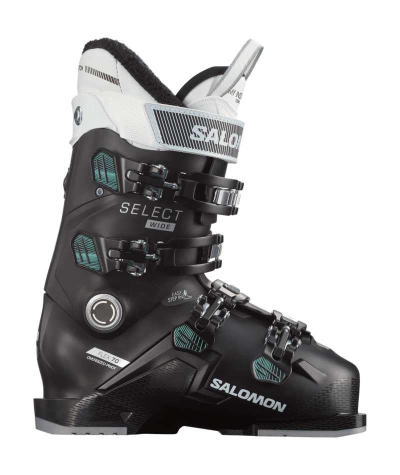 Salomon SELECT 70 W WIDE sícipő (Black / Spearmint)