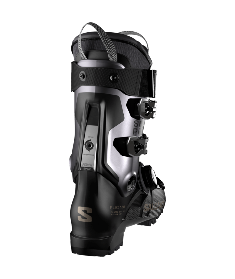 Salomon S/PRO SUPRA BOA 120 GW sícipő (Black / Beluga Met.), 3. nézet