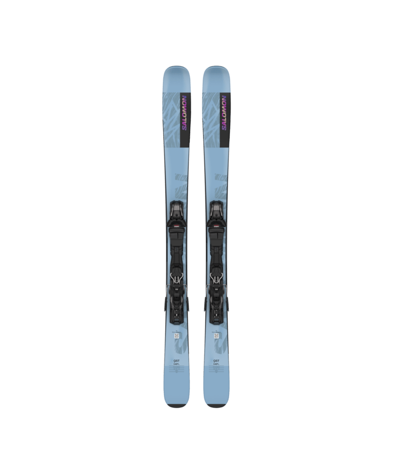 Salomon QST LUX 92 + M10 GW L100 síléc (Airy Blue / Rhodamine Red), 2. nézet