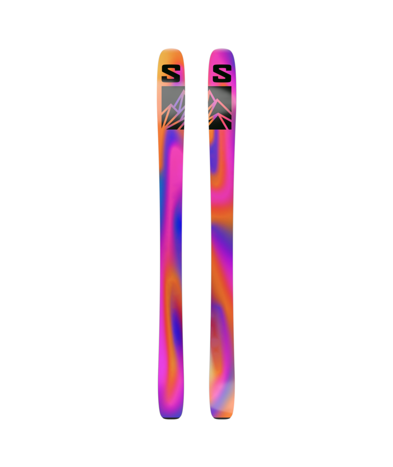 Salomon QST 106 síléc (Neon Punch / Pastel Neon Purple 1), 3. nézet