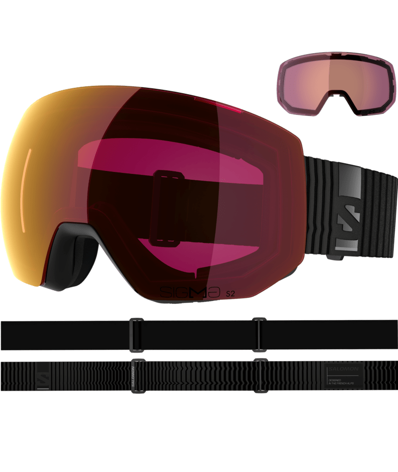 Salomon RADIUM PRO SIGMA +1 LENS síszemüveg (Black)