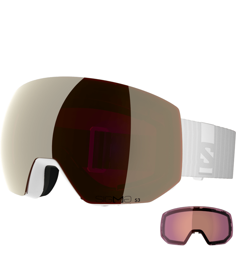 Salomon RADIUM PRO SIGMA +1 LENS síszemüveg (White), 2. nézet