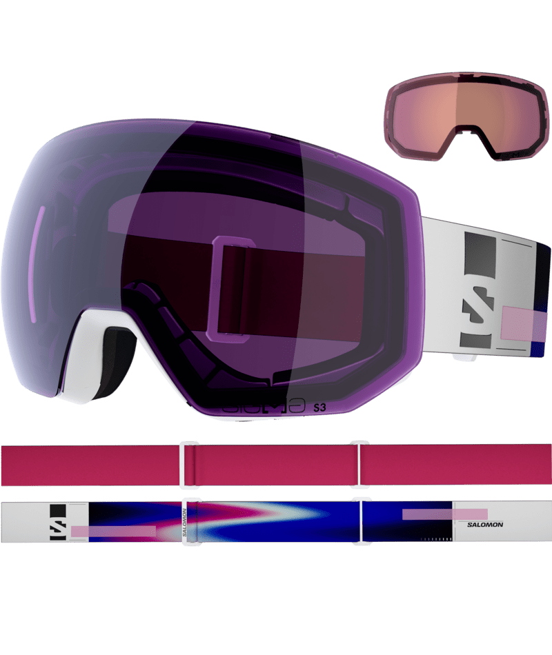 Salomon RADIUM PRO SIGMA +1 LENS síszemüveg (White)