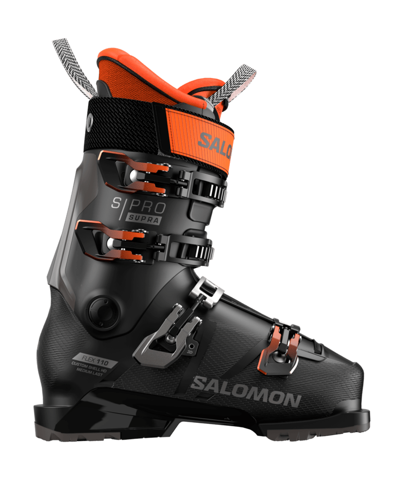 Salomon S/PRO SUPRA 110 GW sícipő (Black / Dark Grey Met.)