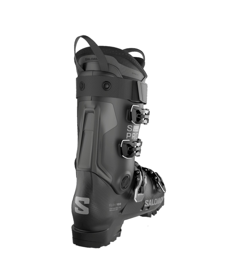 Salomon S/PRO SUPRA 100 sícipő (Black / Dark Grey Met.), 2. nézet
