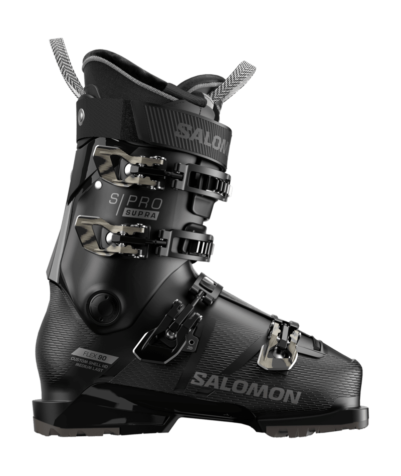 Salomon S/PRO SUPRA 90 W GW sícipő (Black / Light Bronze Met.)