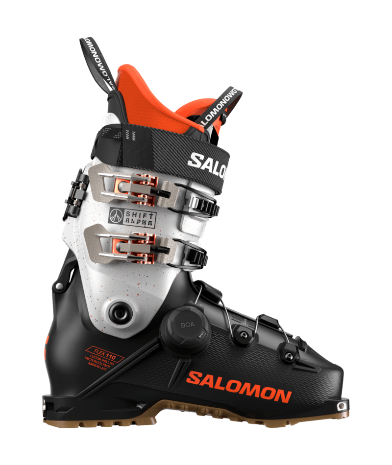 Salomon SHIFT ALPHA BOA 110 sícipő (Black / Orange Tiger)