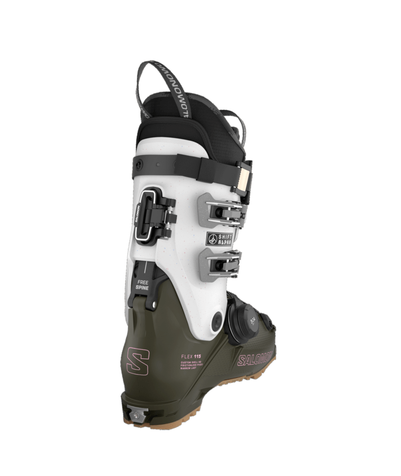 Salomon SHIFT ALPHA BOA 115 W sícipő (Grape Leaf / Gray Aurora), 3. nézet
