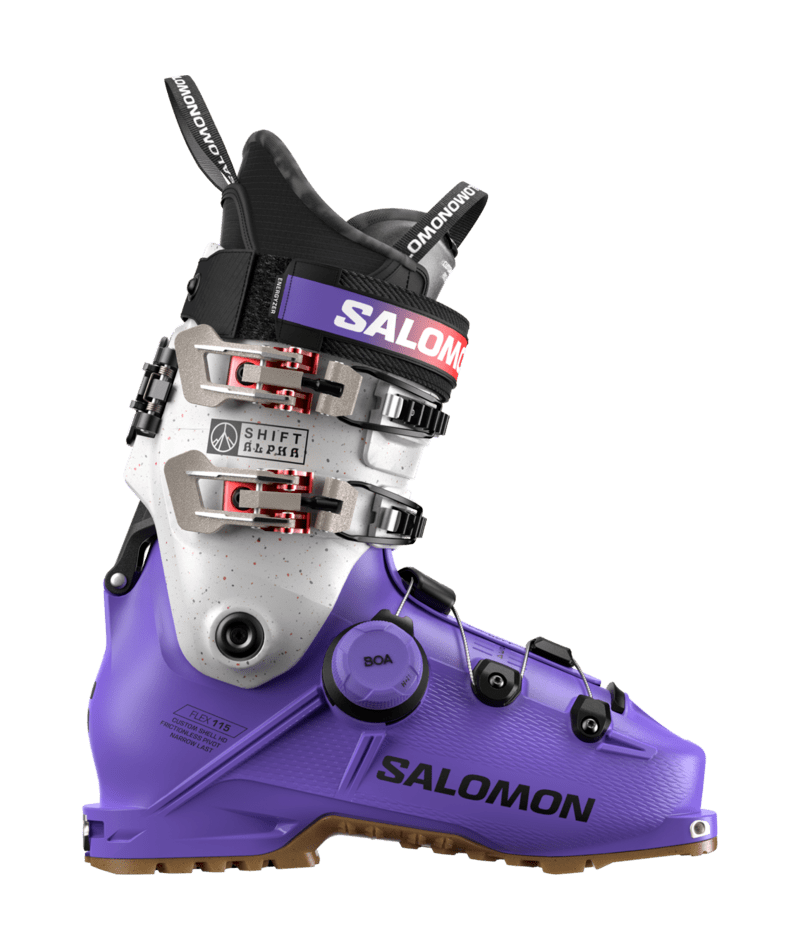 Salomon SHIFT ALPHA BOA 115 W sícipő (Ultra Violet / Black)