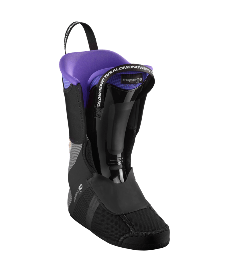 Salomon SHIFT ALPHA BOA 95 W sícipő (Black / Ultra Violet), 2. nézet