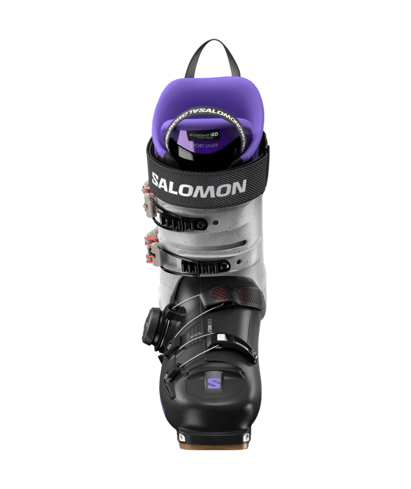 Salomon SHIFT ALPHA BOA 95 W sícipő (Black / Ultra Violet), 5. nézet