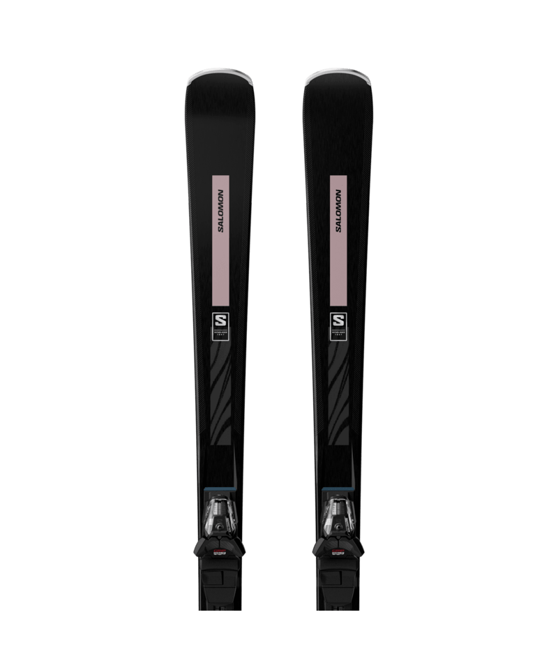 Salomon S/MAX N°8 + M10 GW L80 síléc (Black / Rose Gold Met.), 1. nézet